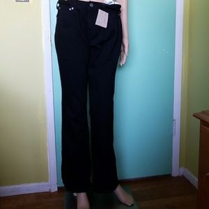 Levi's 515 Mid-Rise Bootcut Black Jeans